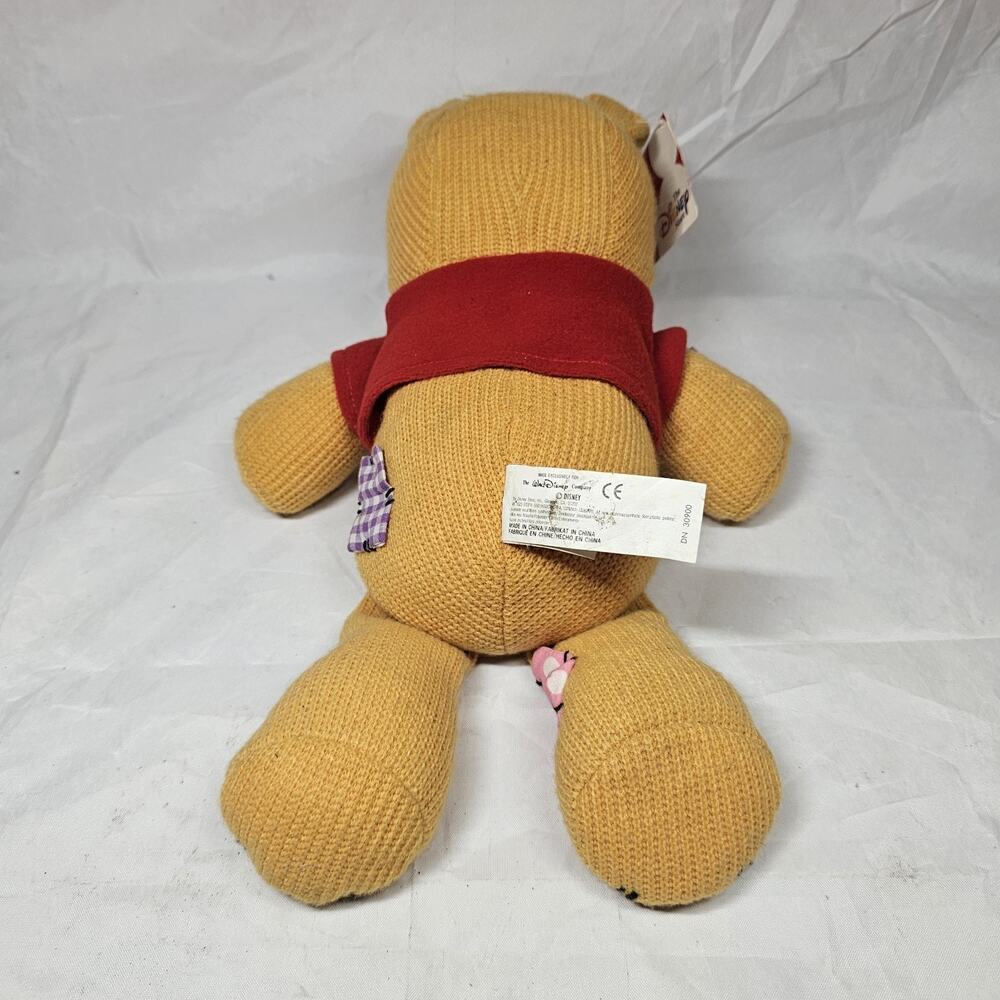 Disney Store Winnie The Pooh Exclusive Authentic Original 12” Crochet Stuffed - Picture 3 of 12